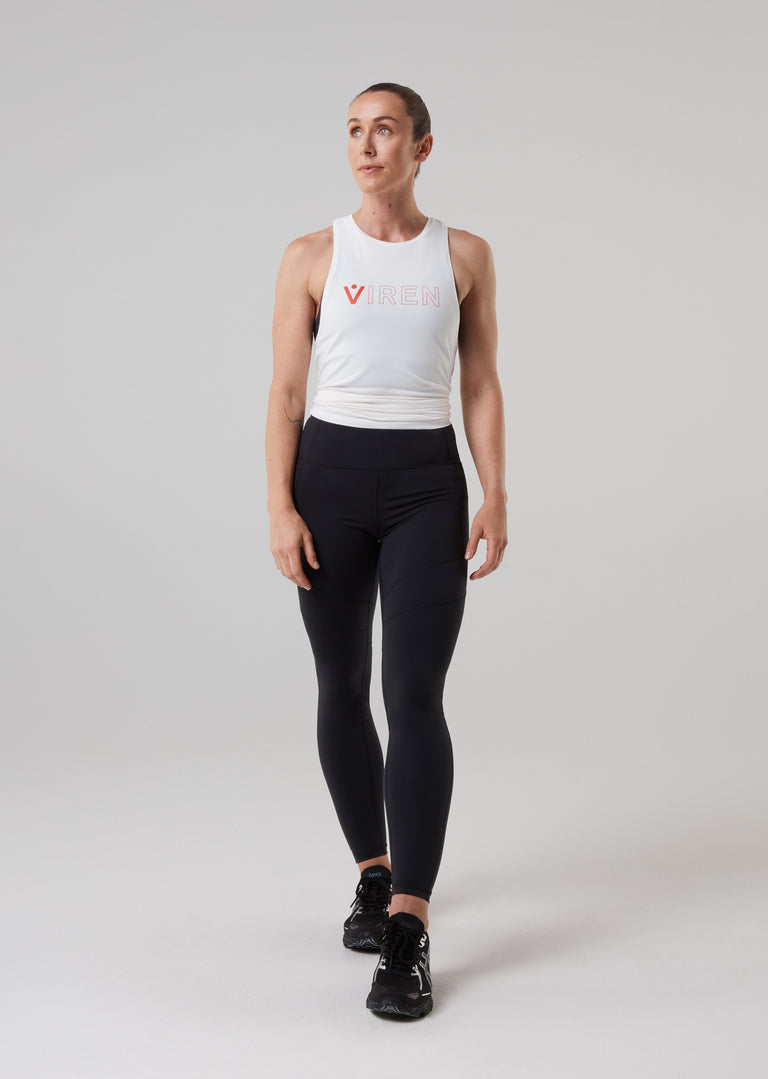 Prowess Muscle Tank - White